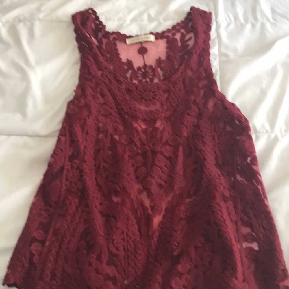 Lace tank